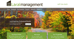Desktop Screenshot of laralmgmt.com